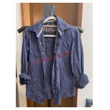 Rock & Roll Denim shirt in size small.(Master