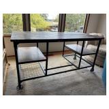 Farm House/ Industrial  Style Writing Table