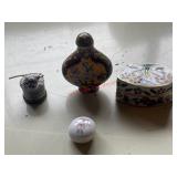 Misc. trinket lot (master bedroom)