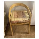 Chair with cushion (master bedroom)