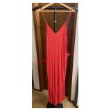 Lovestitch red maxi dress size s/m (master
