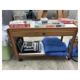 Rolling console table (garage )