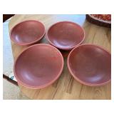 Penny Pottery Set of 4 Bowls