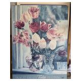 1999 Skagit Valley Tulip Festival Print on wood