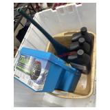Tote of Oils, Tire chains and more