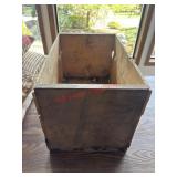 Vintage Wood Crate         (Living Room)