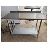 Stainless Steel Industrial Prep table