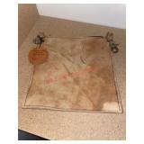 Elk hide purse (master closet)