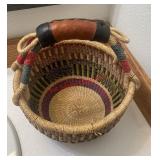 Wicker basket (master closet)