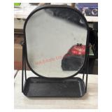Table top beauty mirror