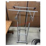 Clothing Rack on casters