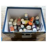 Box lot of acrylic paints         (Living Room)