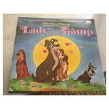 Lady and the tramp record          (Living Room)