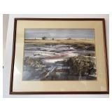 Framed Scenic Print                 (Sunroom)