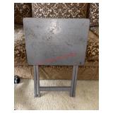 Painted Wood TV Tray         (Living Room)