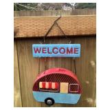 Camper Welcome Sign                         (Back