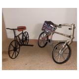 Bicycle figurines lot (master closet )