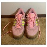 Pink and neon Adidas size 9(master closet)