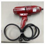 vintage red impact tool(Garage cabinet)