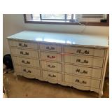 12 drawer Dresser (master bedroom)