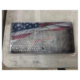 American Flag License Plate Cover
