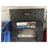 Folding step stool ( garage)