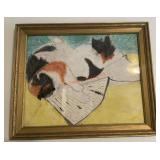 Cat framed photo (master bedroom)