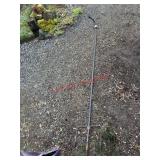 Plant Shepards hook with Slinky Thief deterrent