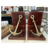 vintage nautical-themed bookends