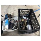 Two Tote Lot of Garage items             (Garage