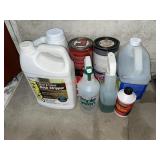 Chemicals lot (garage floor)