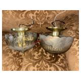 Two Ceiling Light Fixtures