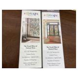 Unopened artscape visual effect stained glass