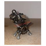 Welded bolt dog (master closet)