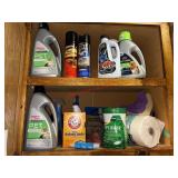 Laundry Room Chemicals Lot Most are full