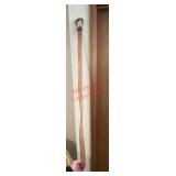 Women's leather belt (master closet)