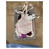 Women's undergarments and sock lot size