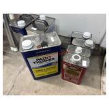 Paint and epoxy removers  lot most full