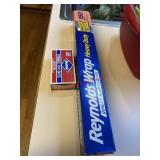 Tin Foil and Matches lot              (Kitchen)