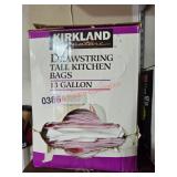 Kirkland 13 Gallon Kitchen bags (Garage)