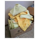 Heaping box of microfiber towels - bedroom 2