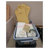 Office supplies- bedroom 2