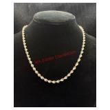 Pretty Sterling Twist Chain (jewelry)