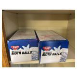 two boxes of Moth Balls              (Kitchen)