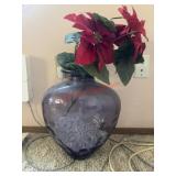 Large Glass Vase              (Living Room)