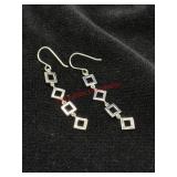 Thailand Sterling Dangle Earrings (jewelry)