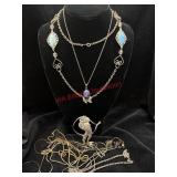 Silver toned and gold toned jewelry lot (jewelry)