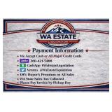 Payment Information: Please Read