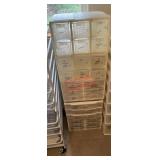 Plastic drawer storage organizers (office)
