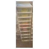 Plastic drawer storage organizers (office)